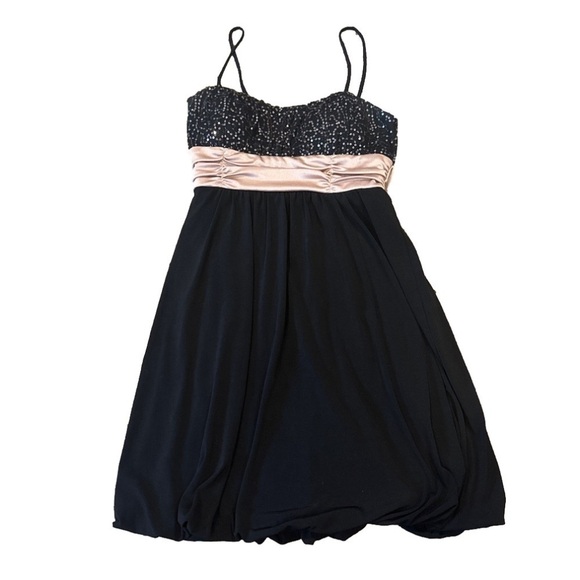 𝅺A. Byer black dress with sequined top - Picture 8 of 8